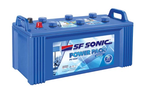 SF SONIC PC1500 Battery inverter chennai 150AH battery